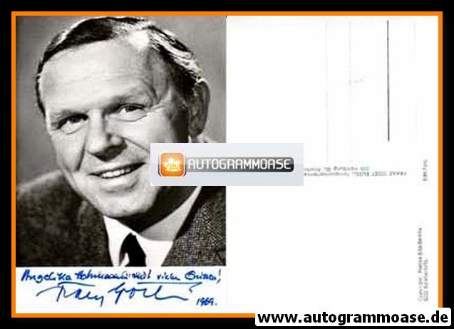 Autogramm Komponist | Franz GROTHE | 1960er (Portrait SW Rüdel)