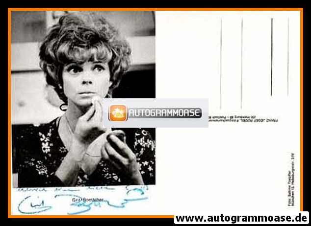 Autogramm Schauspieler | Grit BOETTCHER | 1970er (Portrait SW Rüdel)