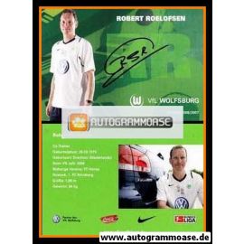 Autogramm Fussball | VfL Wolfsburg | 2006 | Robert ROELOFSEN