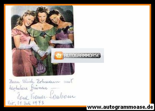 Autograph Schauspieler | Dora KOMAR | 1973