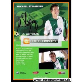 Autogramm Fussball | VfL Wolfsburg | 2006 | Michael STEGMAYER