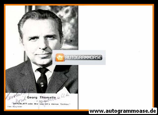 Autogramm Film | Georg THOMALLA | 1969 "Herzblatt" (Portrait SW Roxy)