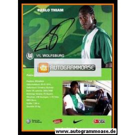 Autogramm Fussball | VfL Wolfsburg | 2006 | Pablo THIAM