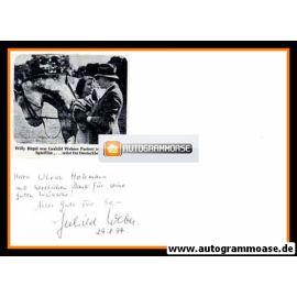 Autograph Schauspieler | Gerhild WEBER | 1974