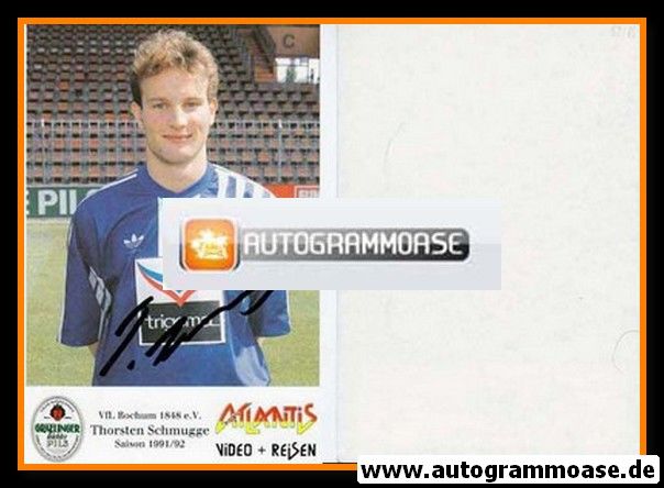 Autogramm Fussball | VfL Bochum | 1991 Atlantis | Thorsten SCHMUGGE