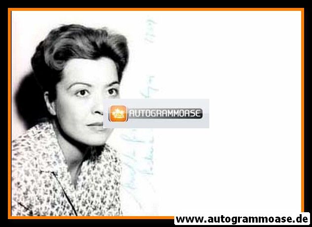 Autogramm Schauspieler | Heidemarie HATHEYER | 1960er (Portrait SW)