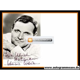Autogramm Film | Heinz WEISS | 1966 "Die Rechnung" (Rüdel)