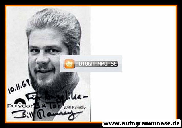 Autogramm Schlager | Bill RAMSEY | 1960er (Portrait SW) Polydor