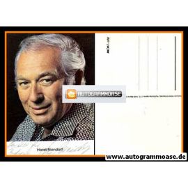 Autogramm Schauspieler | Horst NIENDORF | 1980er (Portrait Color)