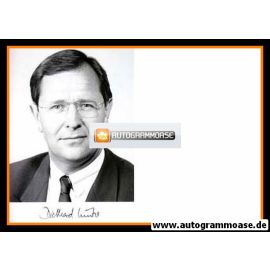 Autogramm Politik | CDU | Diethard SCHÜTZE | 1990er Foto (Portrait SW)