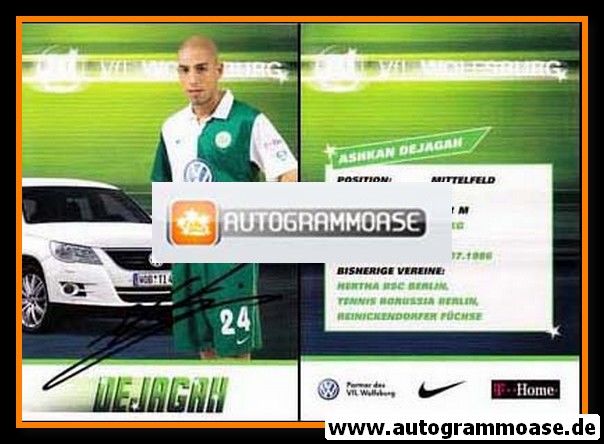 Autogramm Fussball | VfL Wolfsburg | 2007-1 | Ashkan DEJAGAH