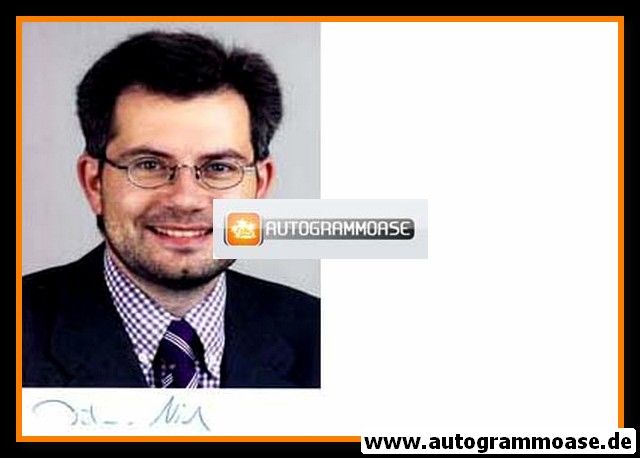 Autogramm Politik | SPD | Dietmar NIETAN | 2000er Foto (Portrait Color) 1