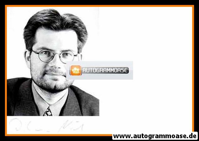 Autogramm Politik | SPD | Dietmar NIETAN | 2000er Foto (Portrait SW)