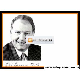 Autogramm Politik | FDP | Dirk HANSEN | 1990er Foto (Portrait SW)