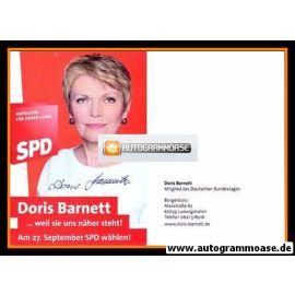 Autogramm Politik | SPD | Doris BARNETT | 1998 (Bundestagswahl)