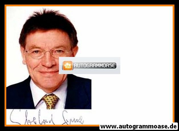 Autogramm Politik | CSU | Eberhard SINNER | 2000er Foto (Portrait Color)