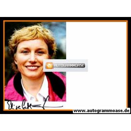 Autogramm Politik | GRÜNE | Elisabeth SCHARFENBERG | 1990er Foto (Portrait Color)