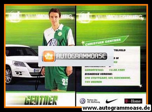 Autogramm Fussball | VfL Wolfsburg | 2007-1 | Christian GENTNER