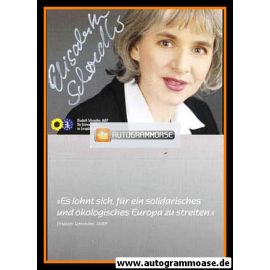 Autogramm Politik | GRÜNE | Elisabeth SCHROEDTER | 2000er (Portrait Color)