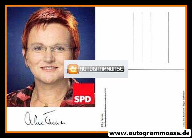 Autogramm Politik | SPD | Elke FERNER | 2000er (Portrait Color) 1