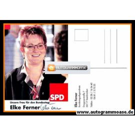 Autogramm Politik | SPD | Elke FERNER | 1990er (Portrait Color)