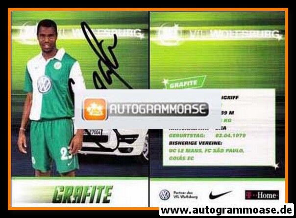Autogramm Fussball | VfL Wolfsburg | 2007-1 | GRAFITE
