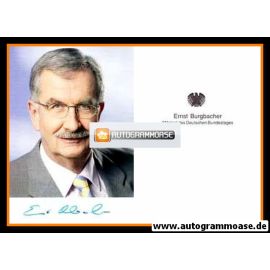 Autogramm Politik | FDP | Ernst BURGBACHER | 2000er (Portrait Color) 2