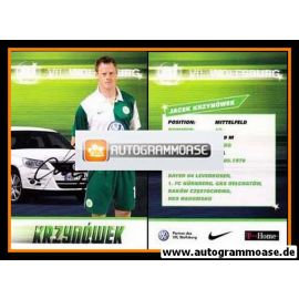 Autogramm Fussball | VfL Wolfsburg | 2007-1 | Jacek KRZYNOWEK