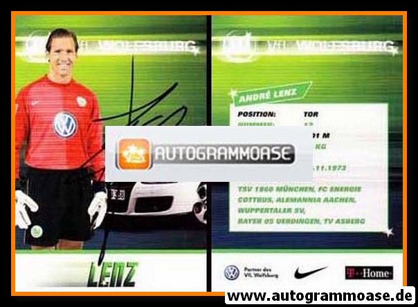 Autogramm Fussball | VfL Wolfsburg | 2007-1 | Andre LENZ