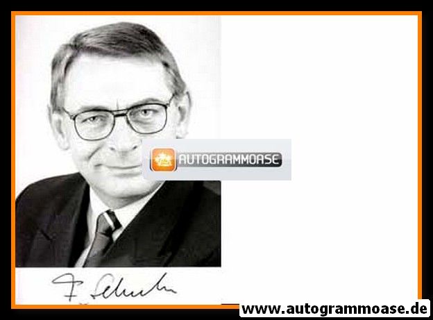 Autogramm Politik | CDU | Frederick SCHULZE | 1990er Foto (Portrait SW)