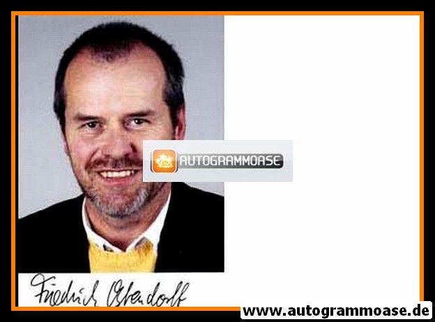 Autogramm Politik | GRÜNE | Friedrich OSTENDORFF | 2000er Foto (Portrait Color) 1
