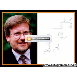 Autogramm Politik | SPD | Fritz Rudolf KÖRPER | 1990er Foto (Portrait Color)