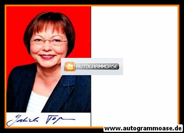 Autogramm Politik | SPD | Gabriele FOGRASCHER | 2000er Foto (Portrait Color)