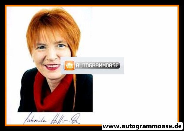 Autogramm Politik | SPD | Gabriele HILLER-OHM | 2000er Foto (Portrait Color)