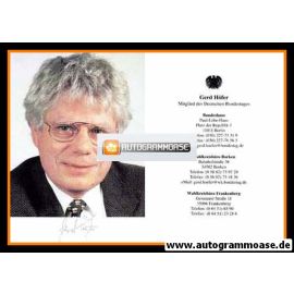 Autogramm Politik | SPD | Gerd HÖFER | 2000er (Portrait Color)