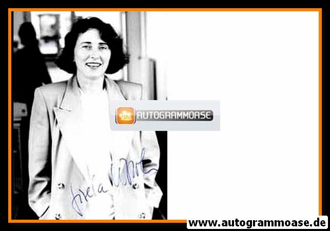 Autogramm Politik | SPD | Gisela SCHRÖTER | 1990er Foto (Portrait SW)