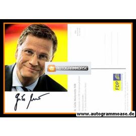 Autogramm Politik | FDP | Guido WESTERWELLE | 2000er (Portrait Color) 2