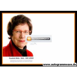 Autogramm Politik | LINKE | Gunhild BÖTH | 2000er (Portrait Color)