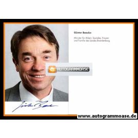 Autogramm Politik | SPD | Günter BAASKE | 2010er (Portrait Color)