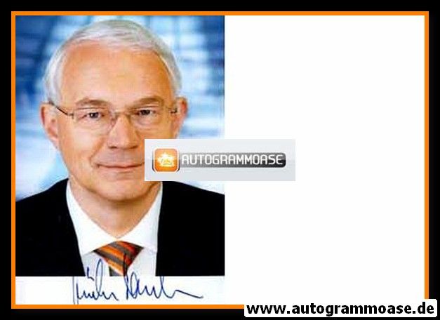 Autogramm Politik | CDU | Günter BAUMANN | 2000er Foto (Portrait Color)