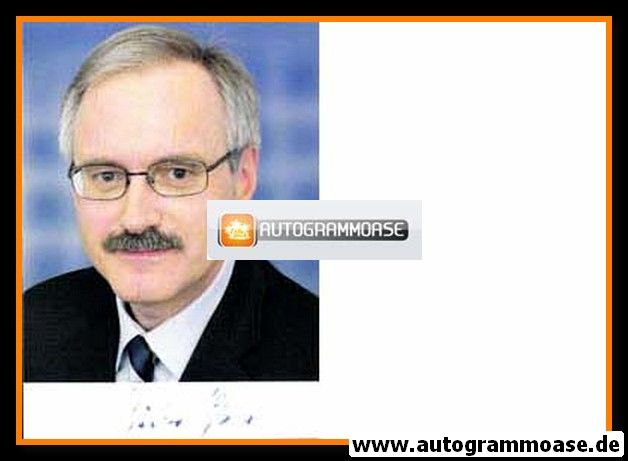 Autogramm Politik | SPD | Günter GLOSER | 2000er Foto (Portrait Color)