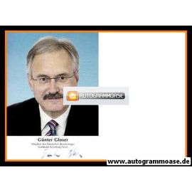 Autogramm Politik | SPD | Günter GLOSER | 2000er (Portrait Color)