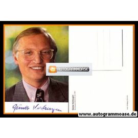 Autogramm Politik | SPD | Günter VERHEUGEN | 1980er (Portrait Color)