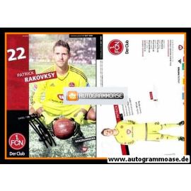 Autogramm Fussball | 1. FC Nürnberg | 2015 | Patrick RAKOVSKY