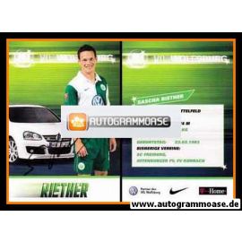 Autogramm Fussball | VfL Wolfsburg | 2007-1 | Sascha RIETHER