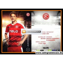 Autogramm Fussball | Fortuna Düsseldorf | 2015 | Julian SCHAUERTE