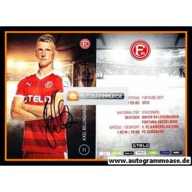 Autogramm Fussball | Fortuna Düsseldorf | 2015 | Axel BELLINGHAUSEN