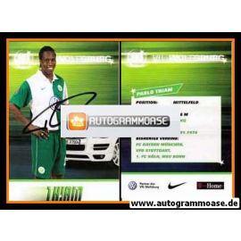 Autogramm Fussball | VfL Wolfsburg | 2007-1 | Pablo THIAM