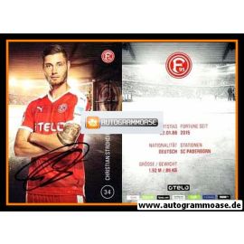 Autogramm Fussball | Fortuna Düsseldorf | 2015 | Christian STROHDIEK