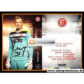 Autogramm Fussball | Fortuna Düsseldorf | 2015 | Tim WIESNER
